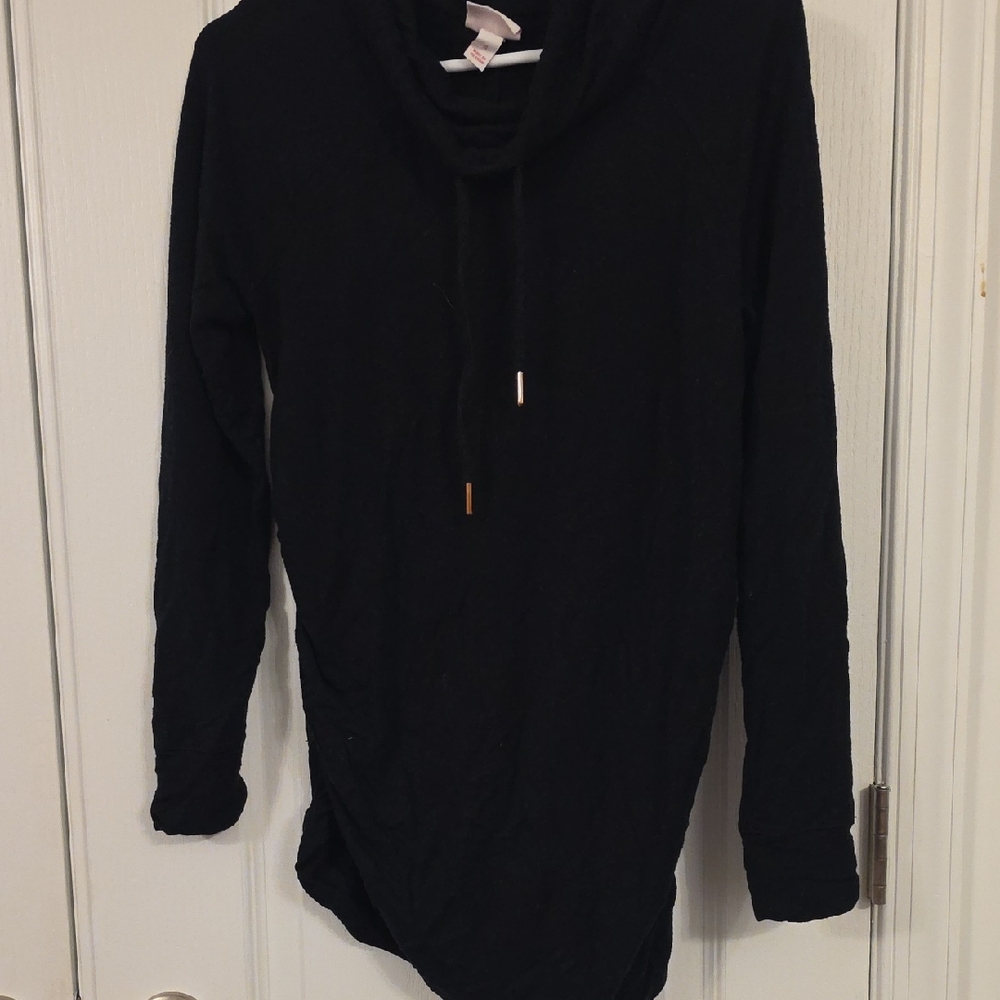 Ingrid & Isabel Black Cowl Neck Sweater